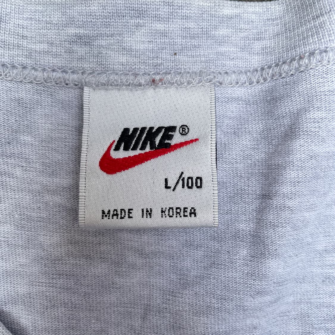 90s 나이키 made in korea  올드스쿨 긴팔티 롱슬리브 L 상품이미지5