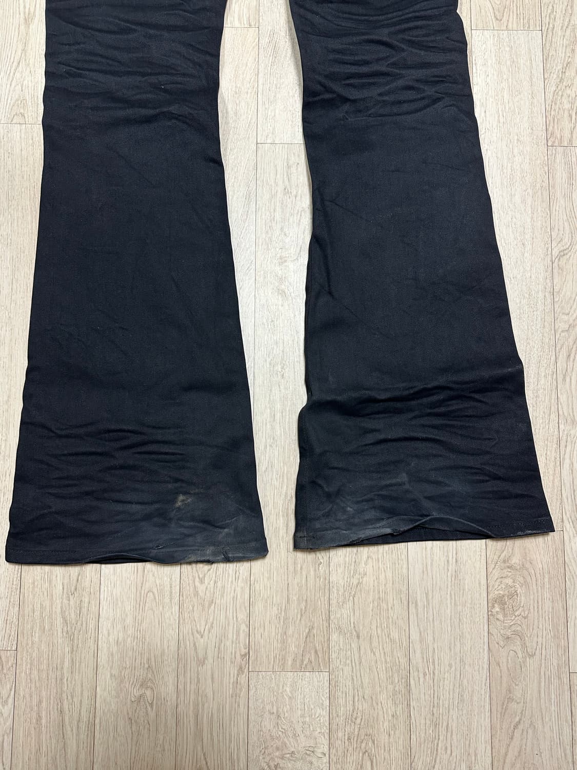 Undermycar Mu.30 Flare Black Jeans 상품이미지6