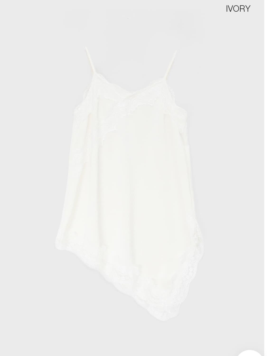 <새상품> 블랙업 롭틴 새틴 레이스 레이어드 미디 원피스 레이스나시 상품이미지4