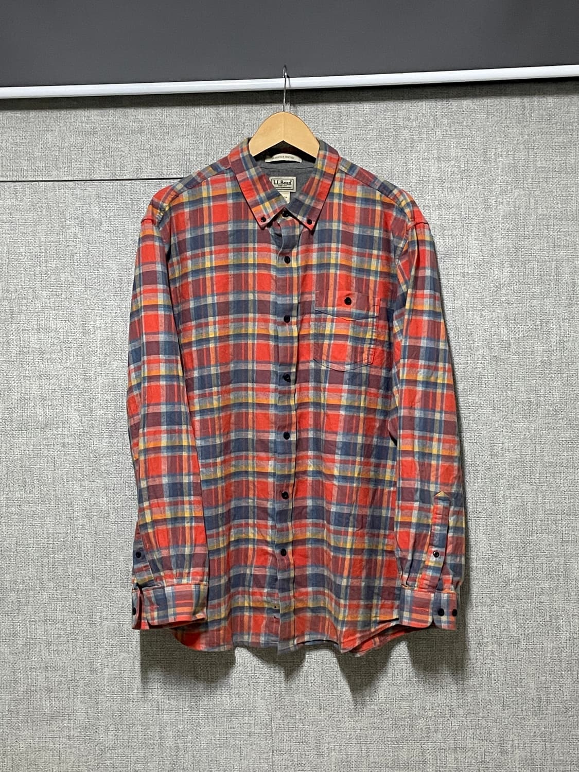 LL bean 엘엘빈 체크 셔츠 xl 상품이미지1