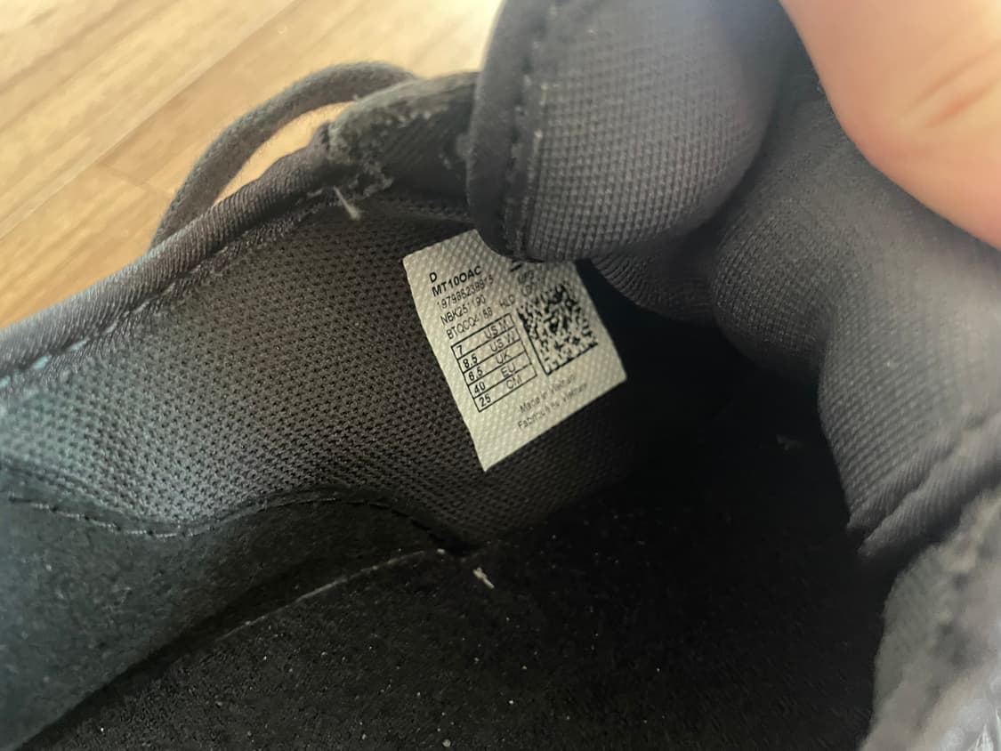 뉴발란스 미니머스 MT10O 블랙 캐슬락 상품이미지3