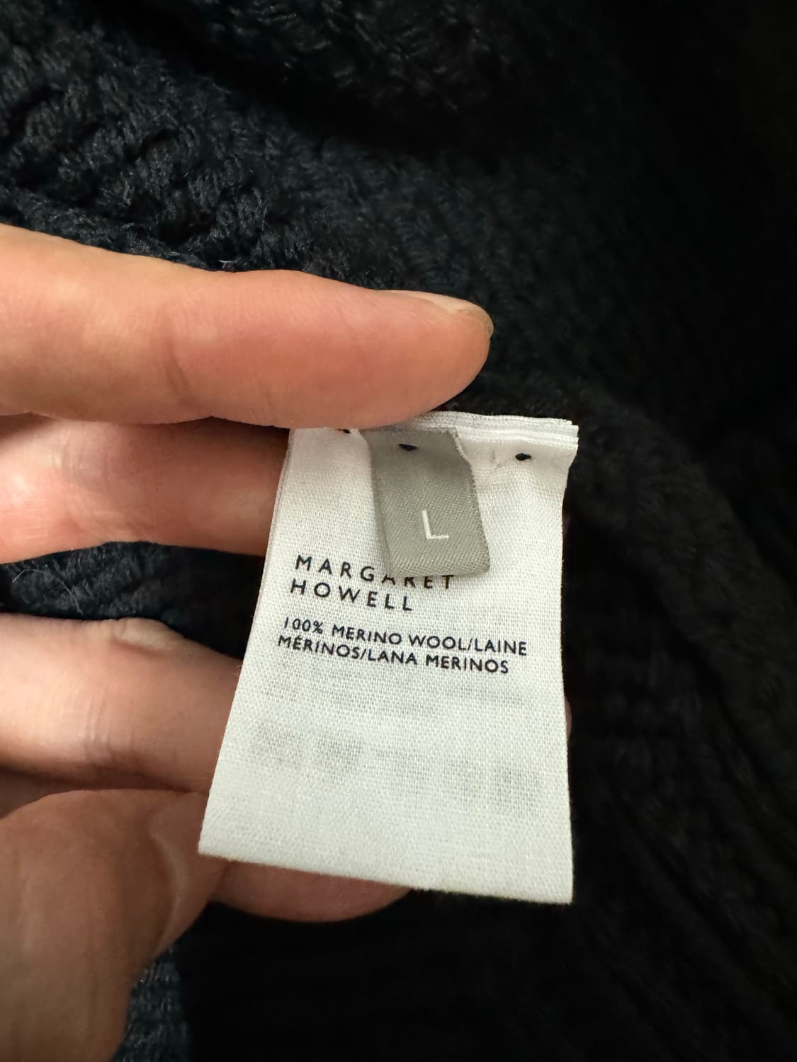 마가렛호웰 니트집업 Size L 상품이미지6