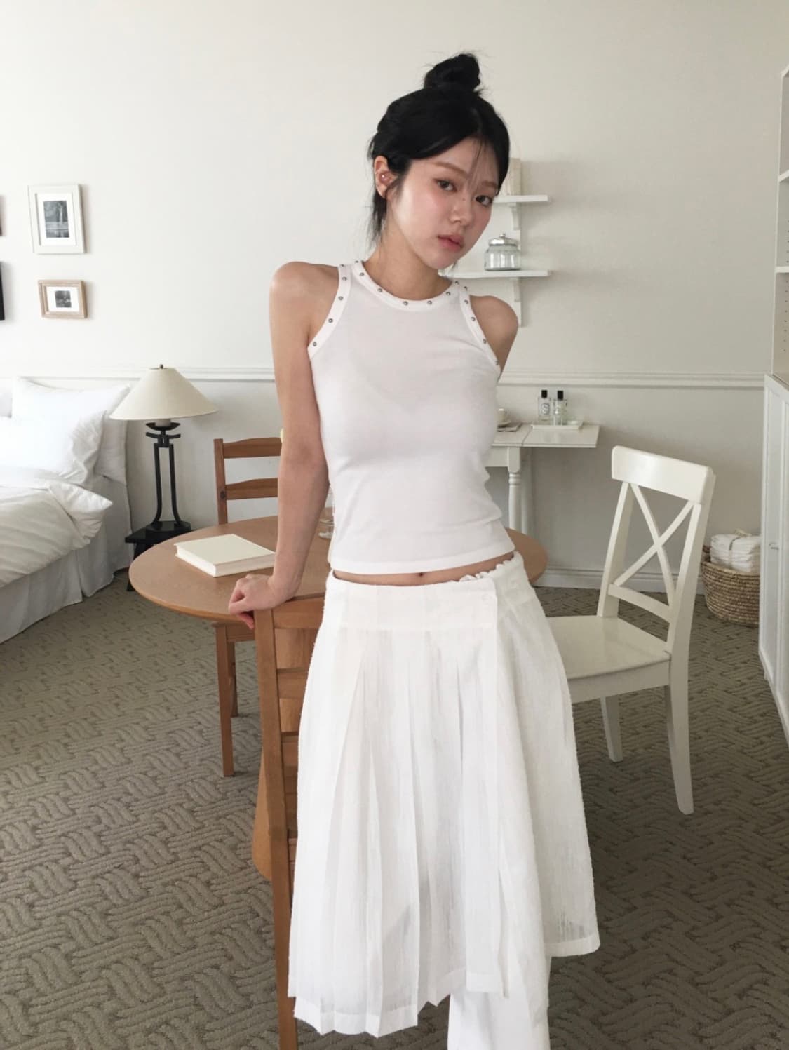 스터드 슬리브리스 상품이미지4