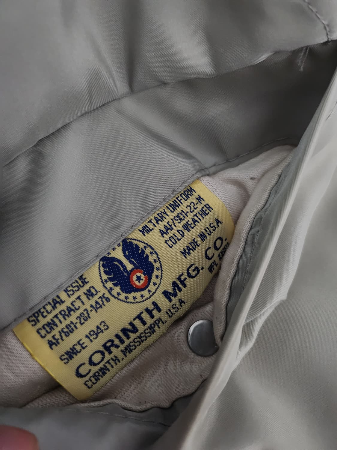 80's Corinth mfg ma-1 상품이미지5