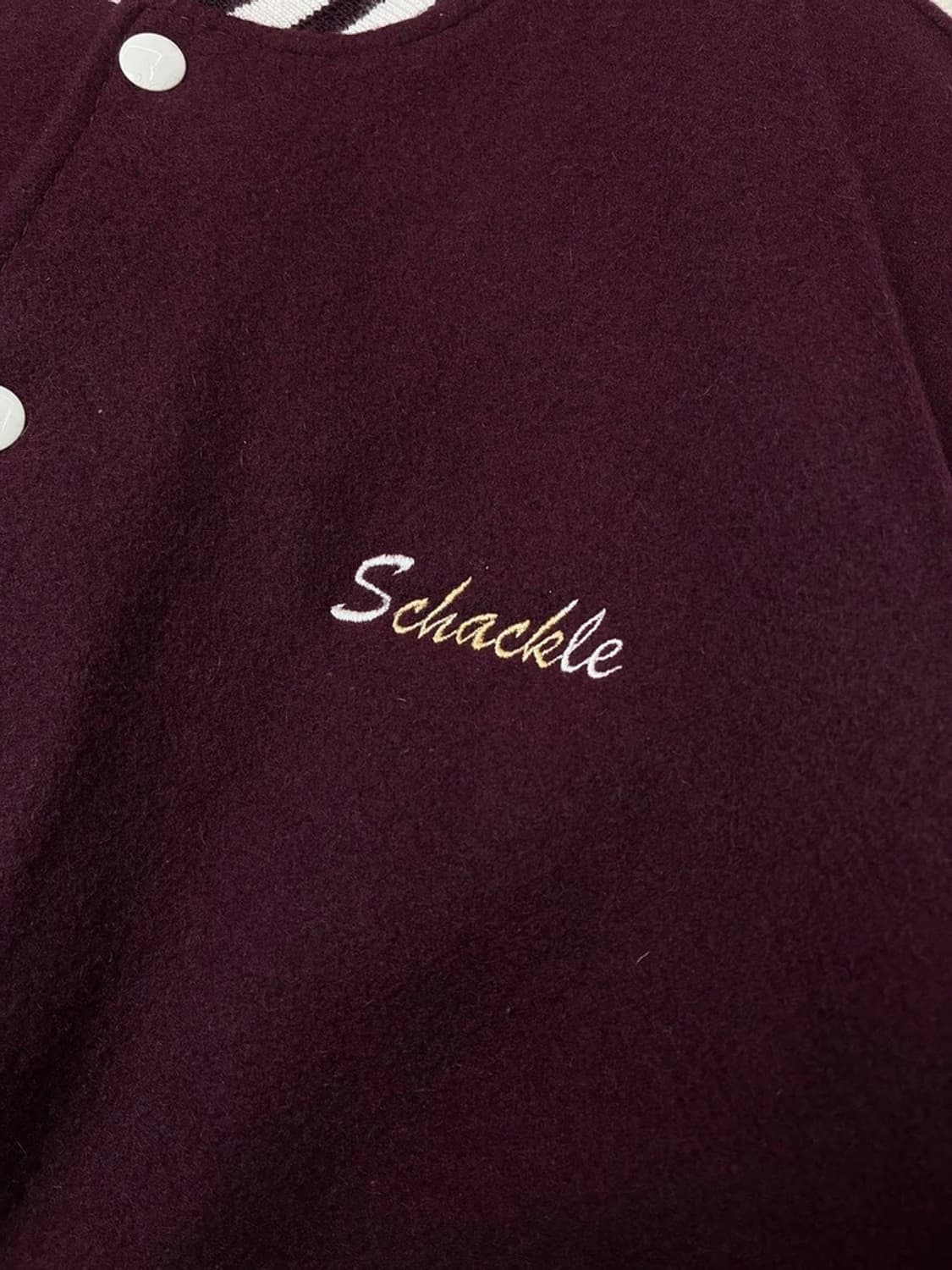 80's USA game Lockport 가죽 바시티 자켓 PN6016 상품이미지6