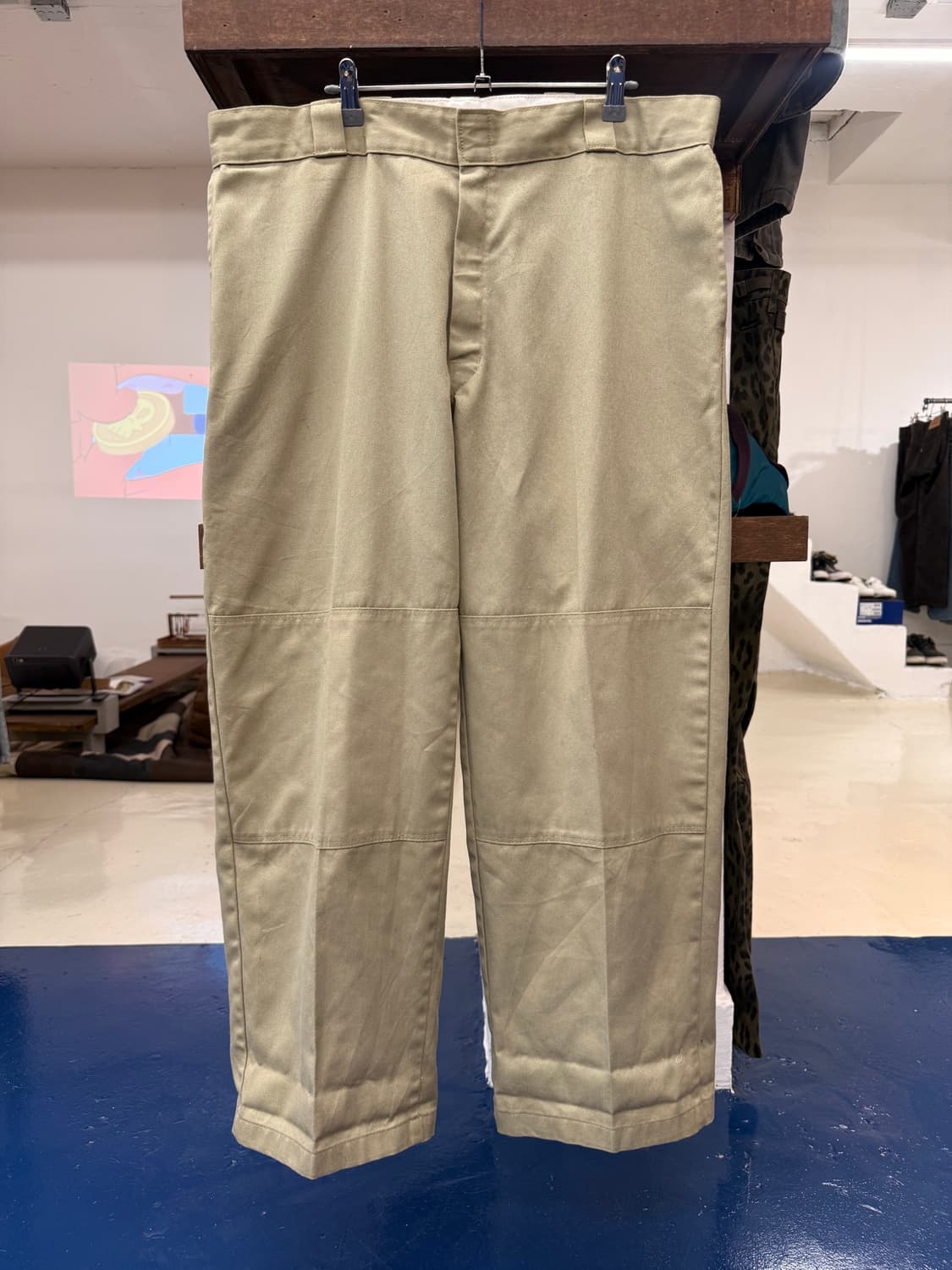 Dickies 디키즈 더블니 베이지 바지 상품이미지3