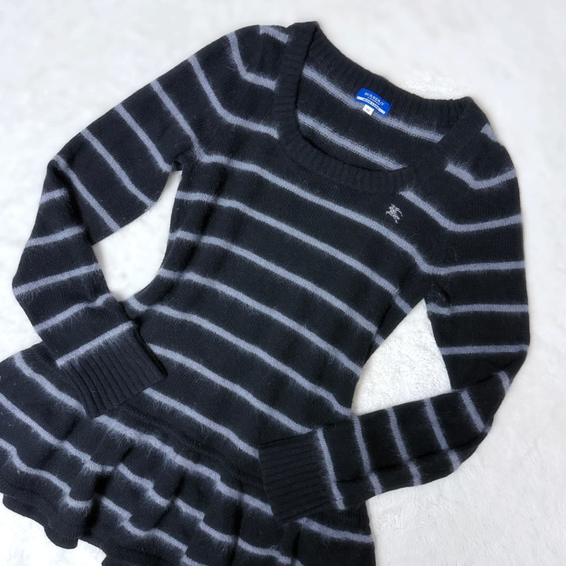 Burberry 블루라벨 히메갸루 오네갸루 쿠로미 니트 ≽^•⩊•^≼ 상품이미지2