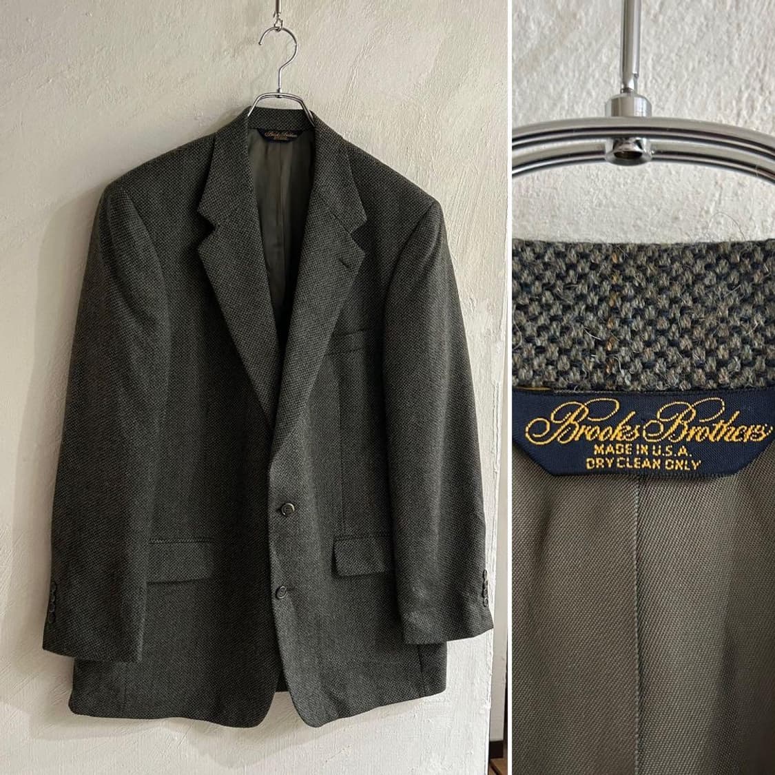 USA 브룩스 브라더스 트위드 자켓 상품이미지1