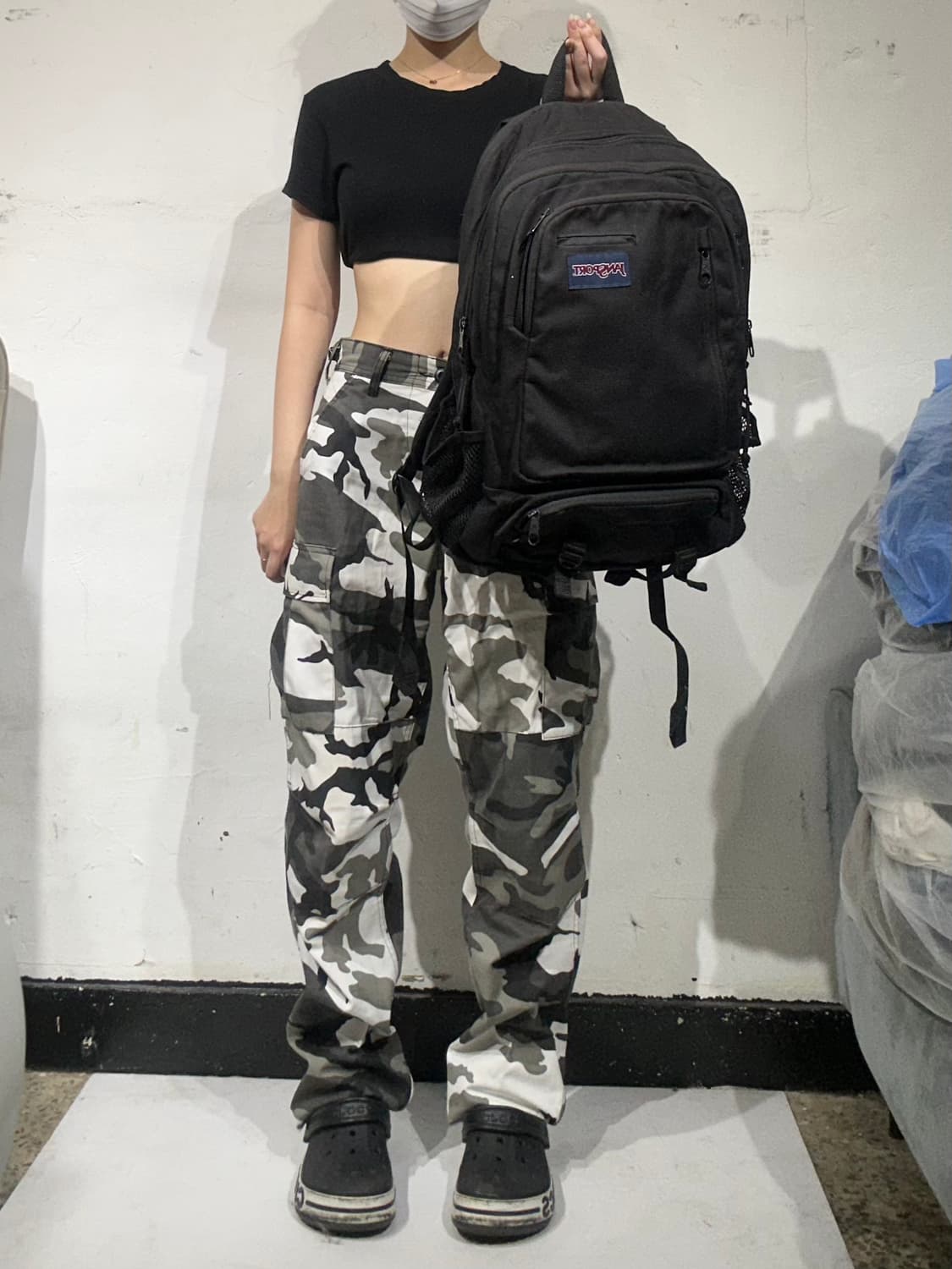 잔스포츠 블랙 백팩 가방  상품이미지2
