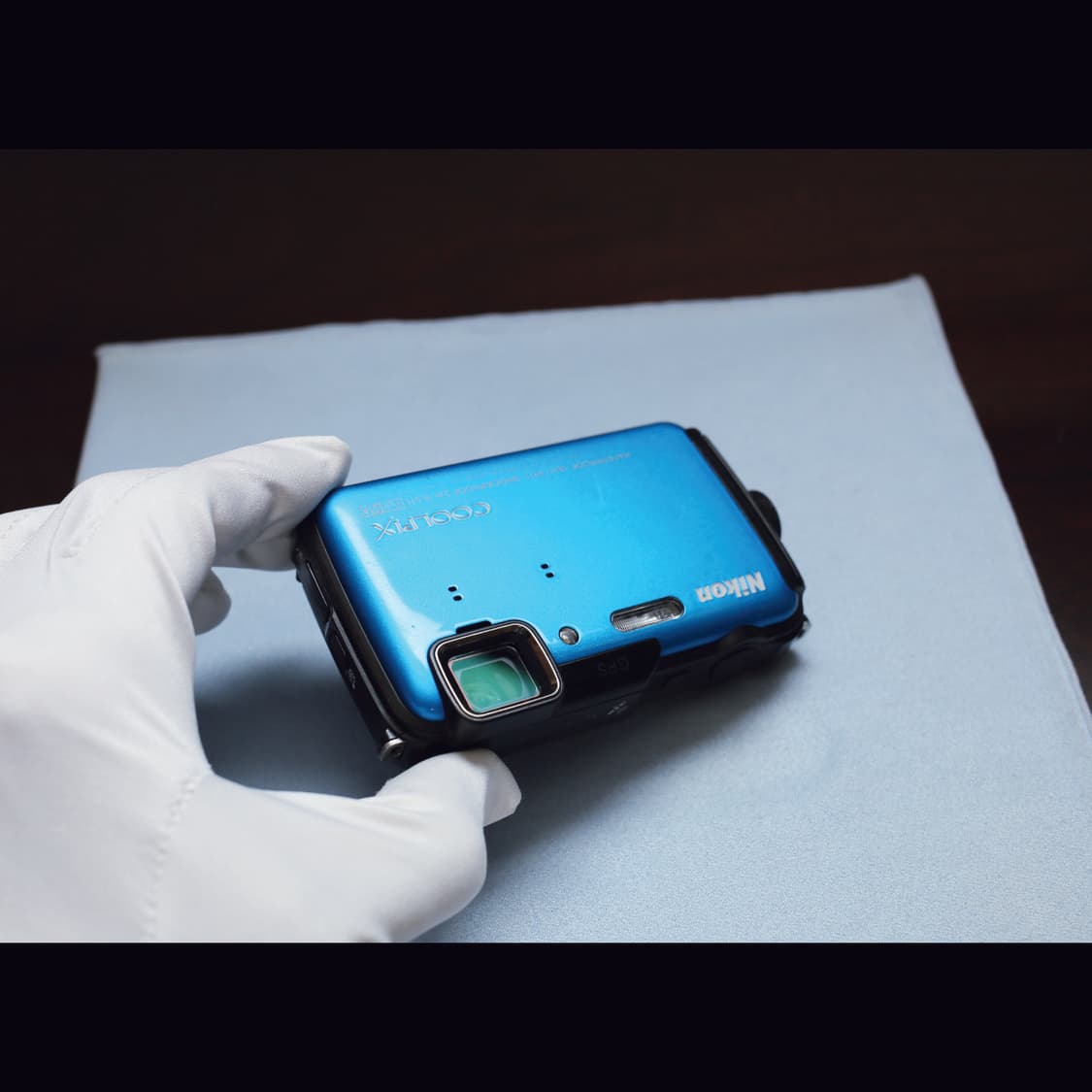 레어<한글>니콘 쿨픽스 aw110 (aw100) 블루 빈티지 디카 상품이미지6