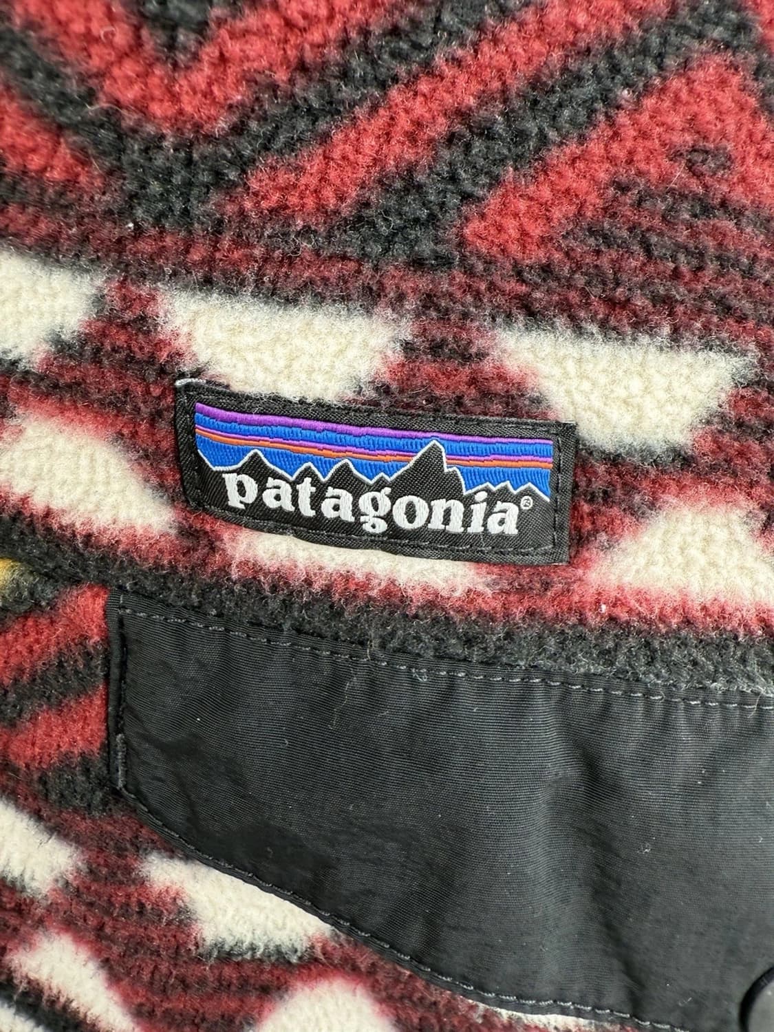 10s 파타고니아 신칠라 스냅-T 아즈텍 패턴 멕시코 상품이미지2