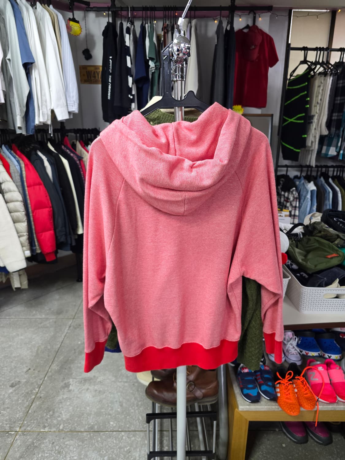 나이키 핑크/레드 후드티 (1327) 상품이미지2