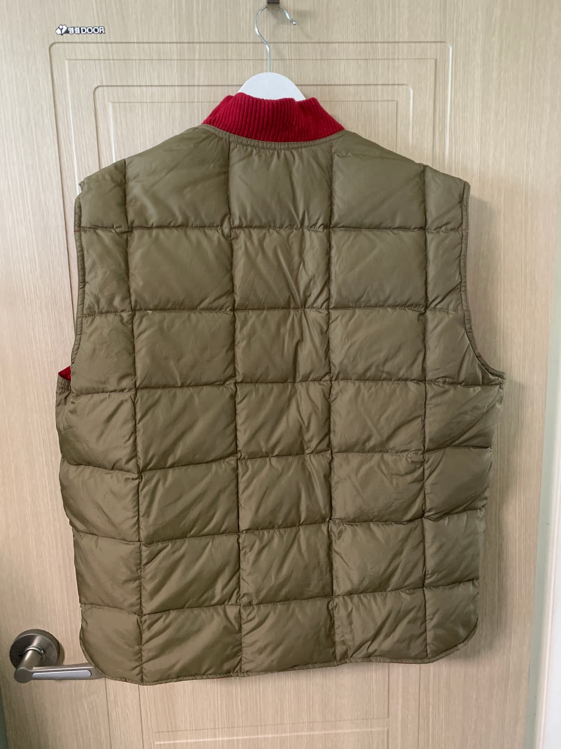 에디바우어 빈티지 리버시블 양면 구스다운 베스트 패딩 조끼 L 상품이미지5