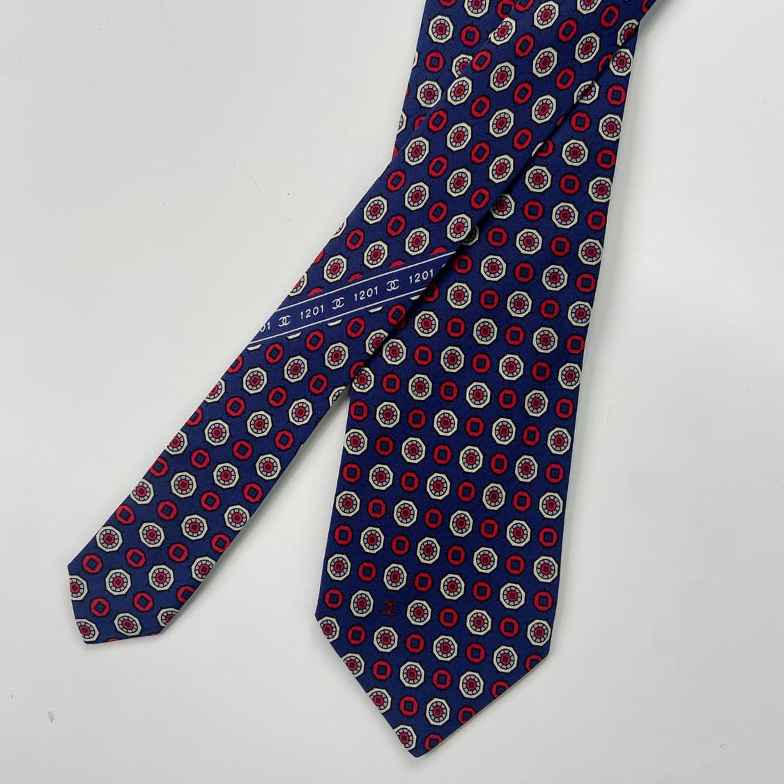 샤넬(CHANEL) 심플로고 명품 정품 넥타이8.1cm 상품이미지3