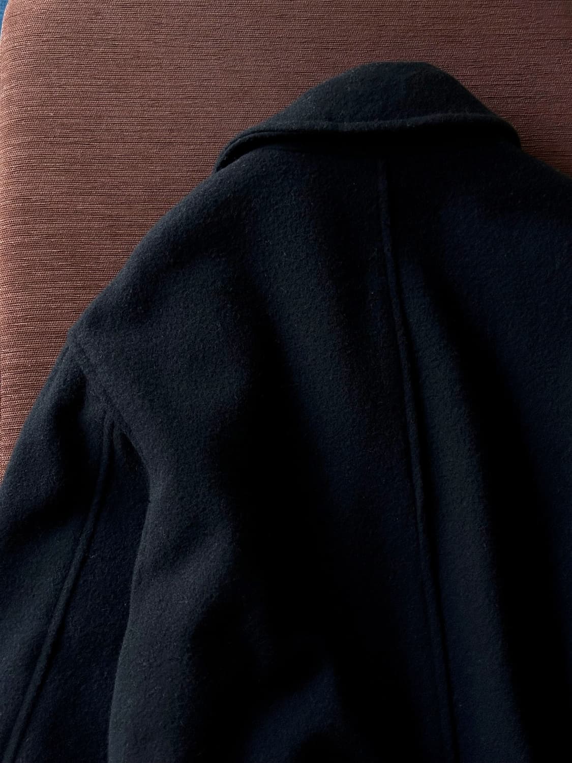 Brushed wool design zip single coat 상품이미지10