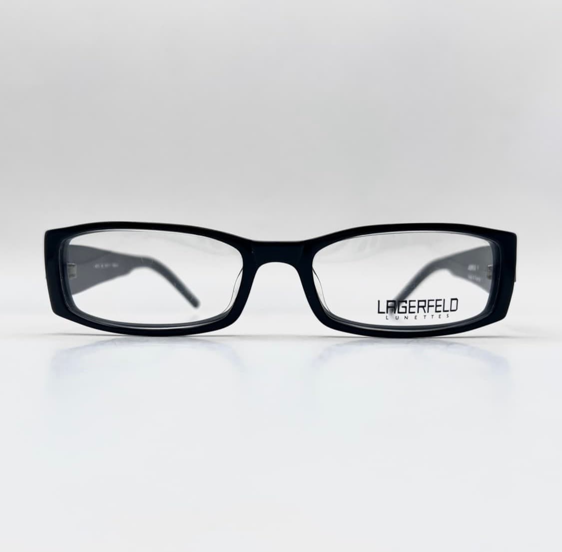 라거펠드 프랑스 브랜드 스퀘어 뿔테 안경 상품이미지3