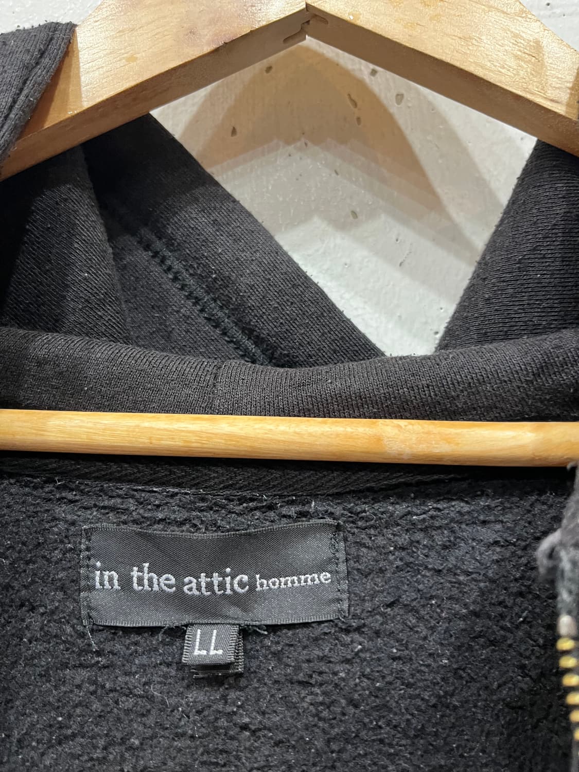 In the attic Homme 락펑크 스컬 후드집업 상품이미지5