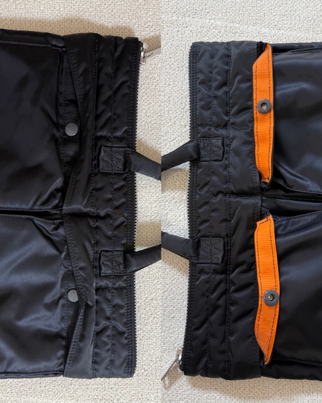 PORTER 포터 탱커 숏 헬멧백 S 블랙 서류가방  상품이미지6