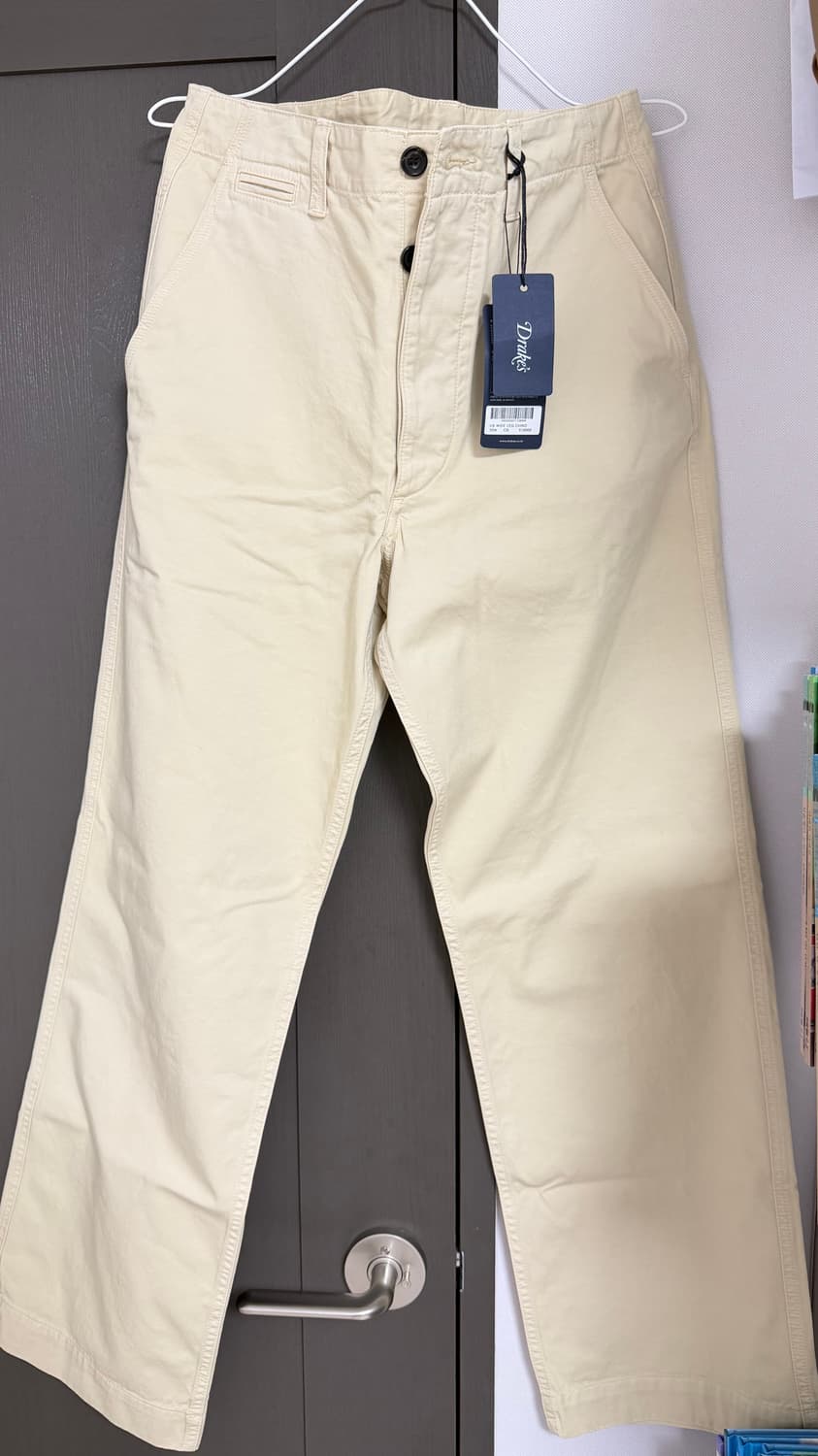 드레익스 와이드치노팬츠 ss25 새제품 상품이미지1