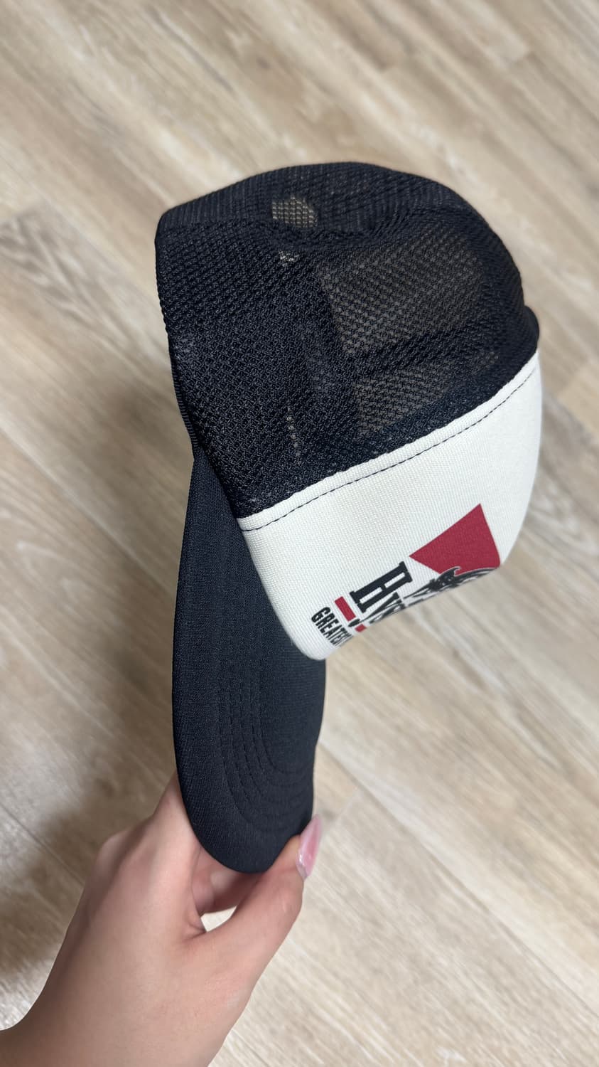 실착1회) 히스테릭 글레머 기타 걸 메쉬 캡 볼 모자 상품이미지2