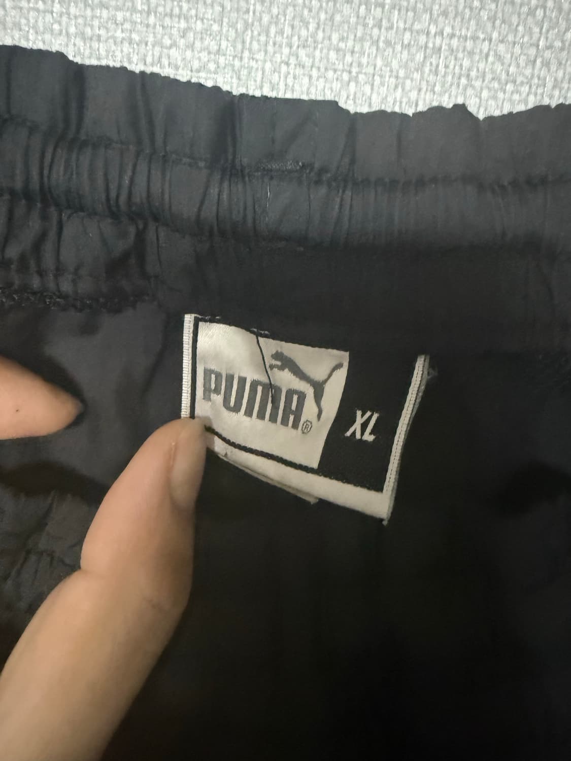 푸마 블랙 트레이닝 바지 L 상품이미지3