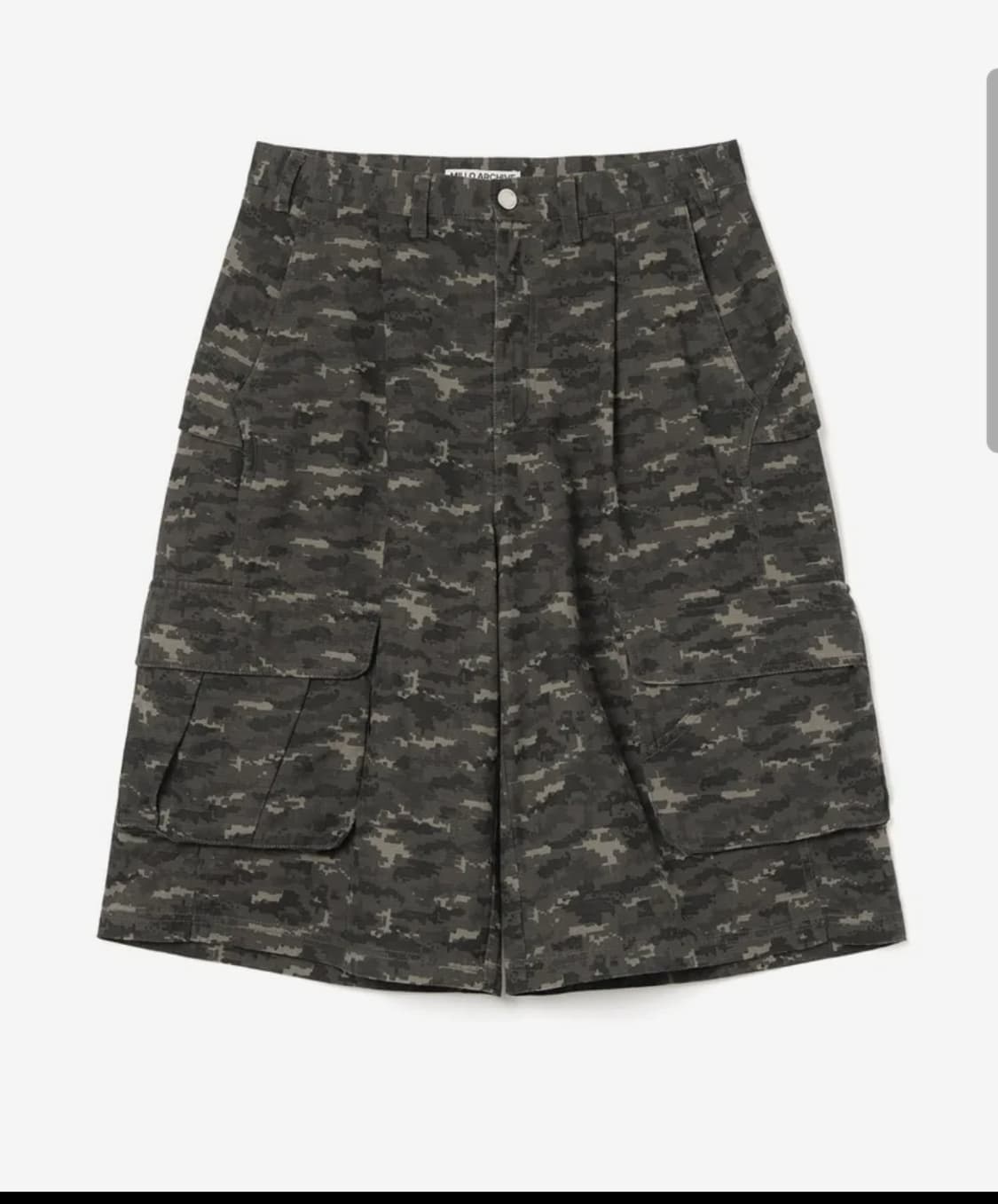 (M) 밀로아카이브 와이드 카고 팬츠 카모플라주 상품이미지1