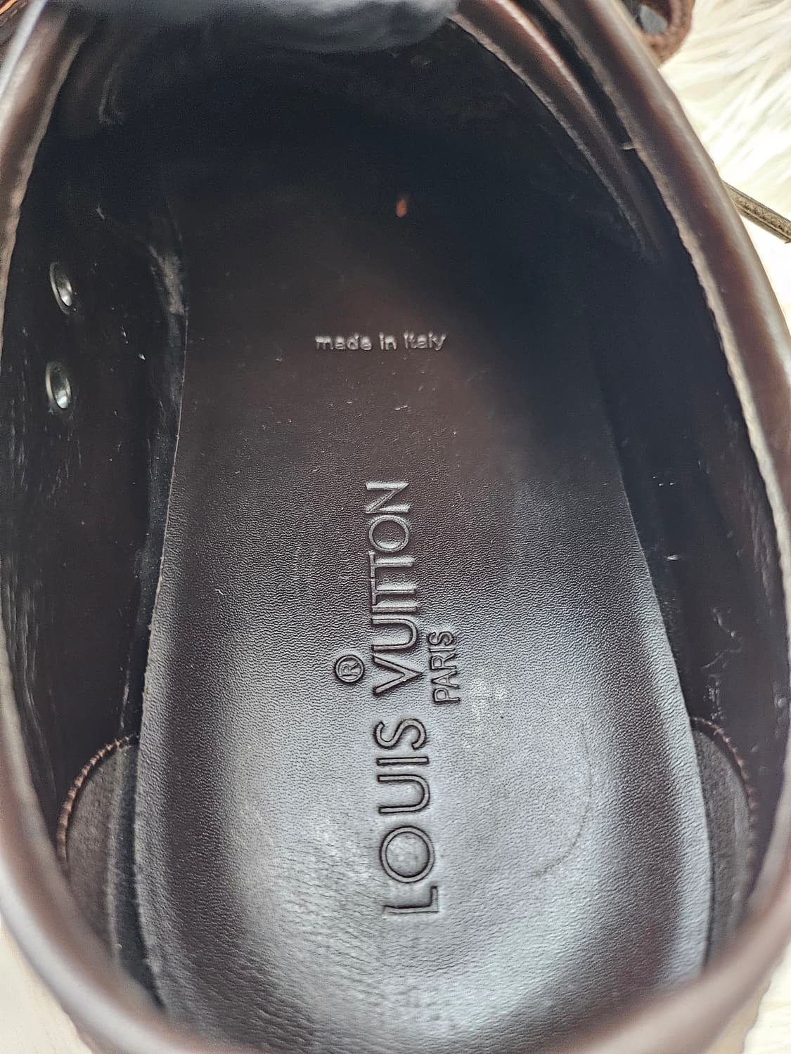 루이비통 다미에 스니커즈 브라운 여성 5.5 상품이미지7