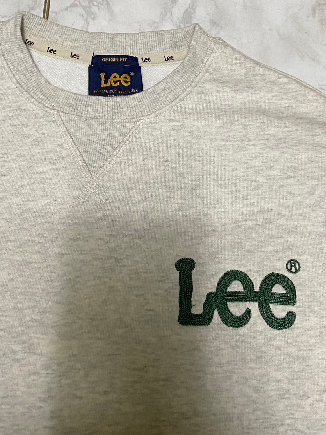 Lee 맨투맨티 + 챔피온 후드티셔츠 100 일괄 판매 상품이미지2