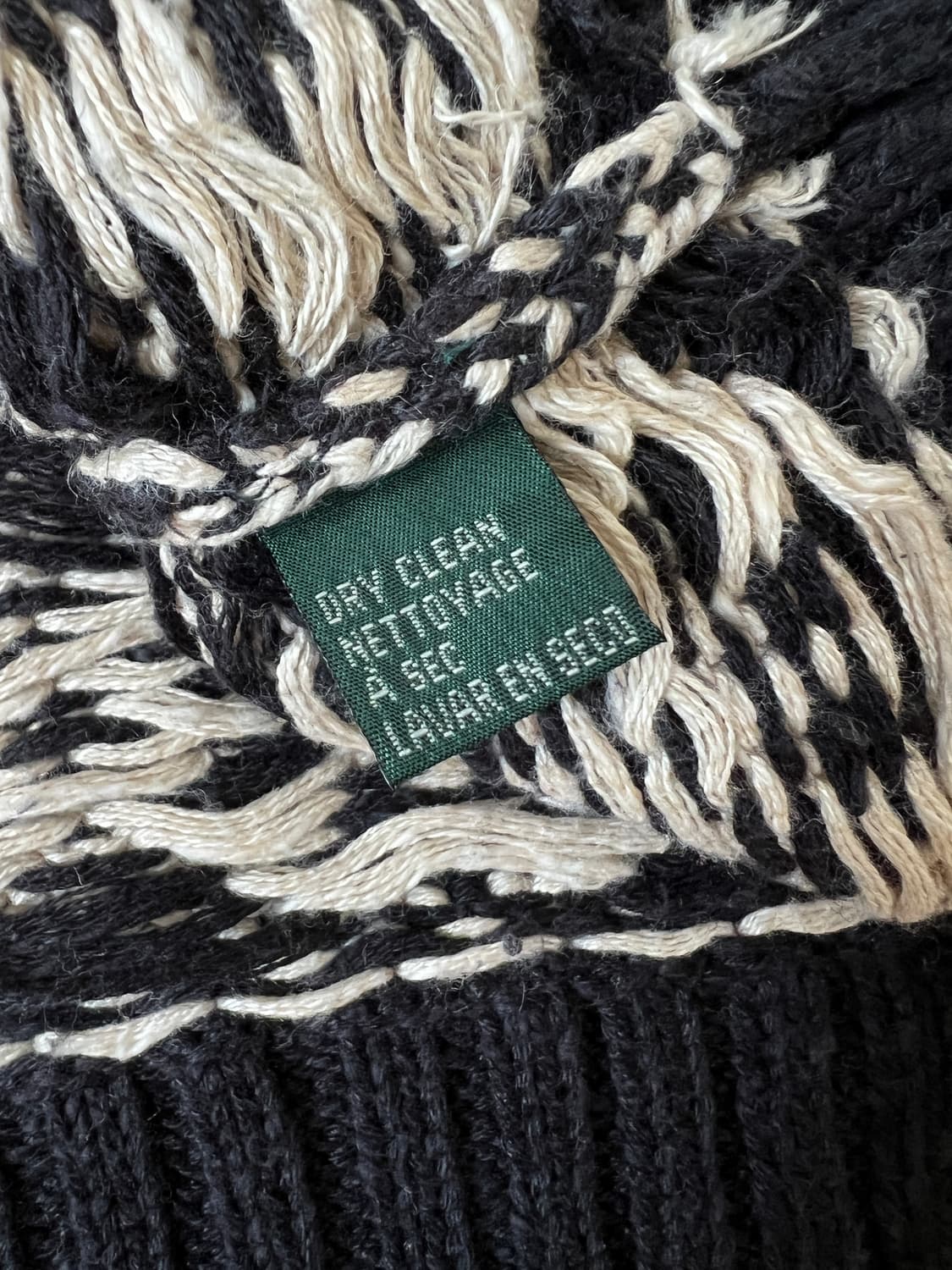 랄프로렌 익스클루시브 스키 패턴 롱 니트 스웨터 상품이미지6