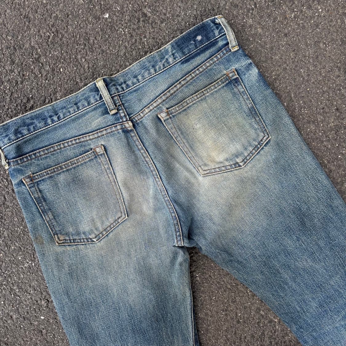 일본 그린 셀비지 데님 상품이미지8