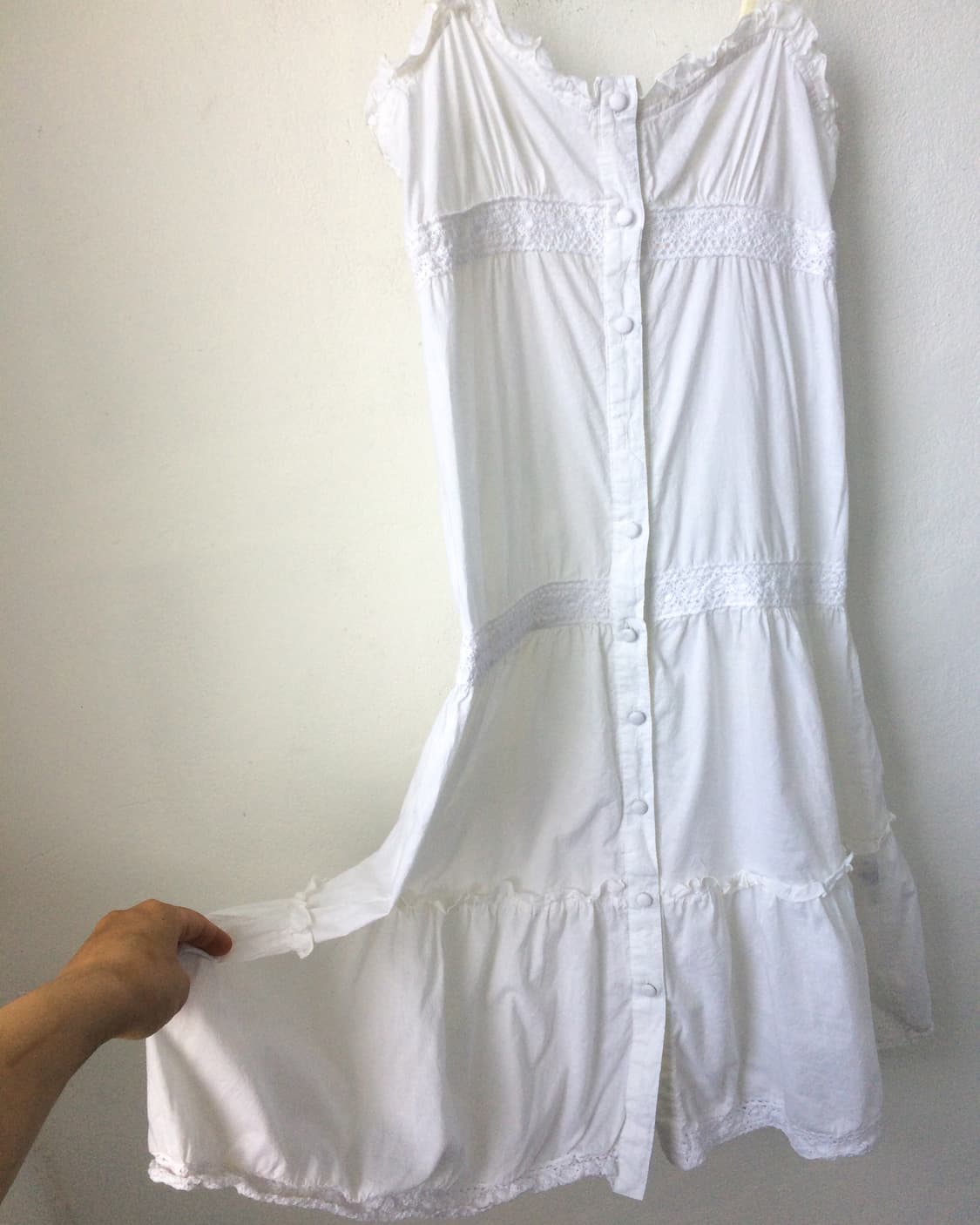 White sleeveless onepiece 상품이미지5