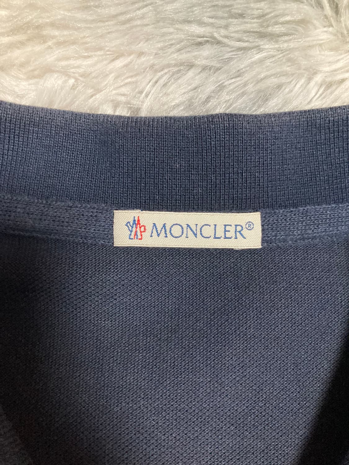 [M size] 몽클레어 카라 반팔티 상품이미지5