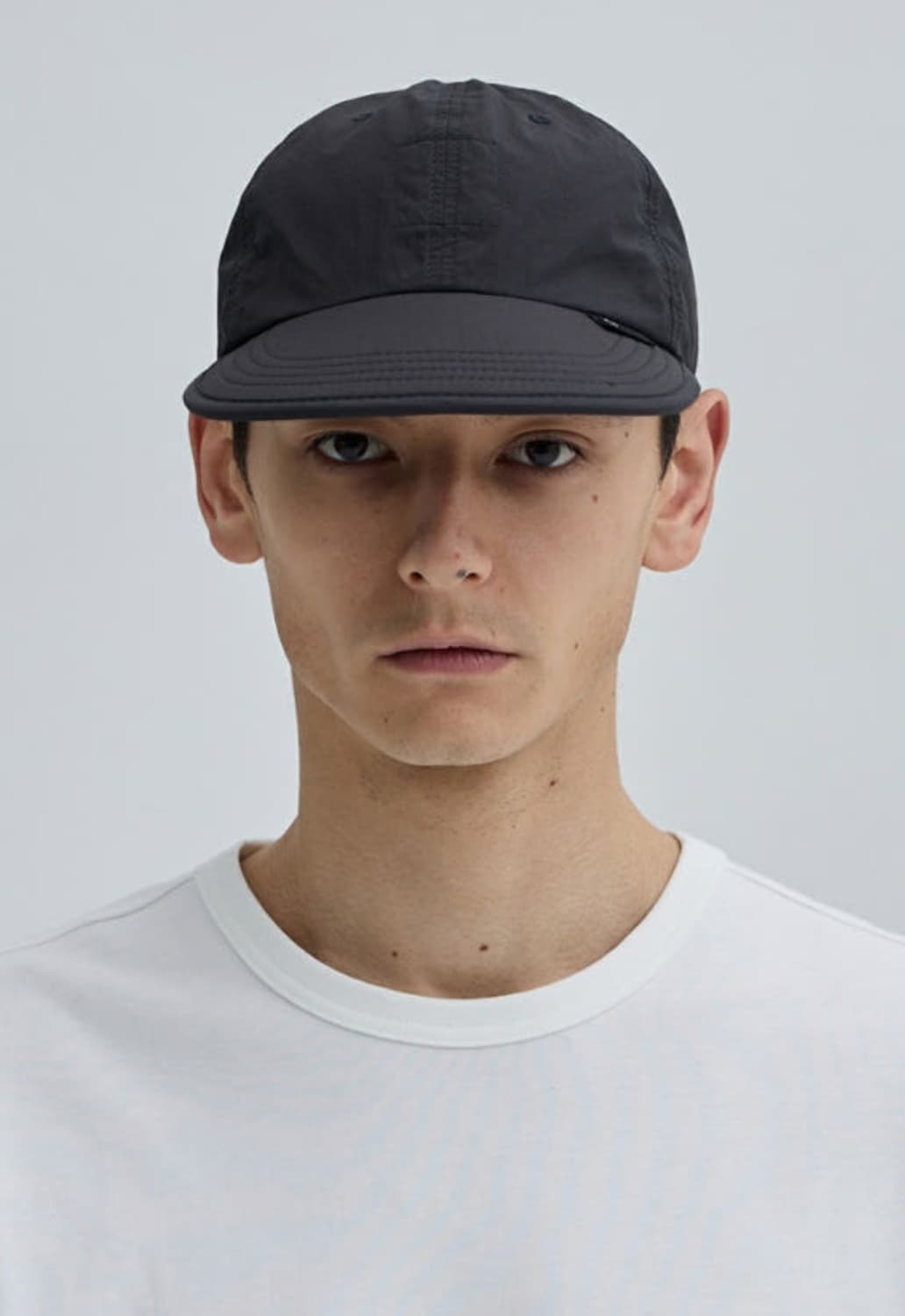 (새제품) 모이프 유니폼 캡 모자 차콜 색상 상품이미지2