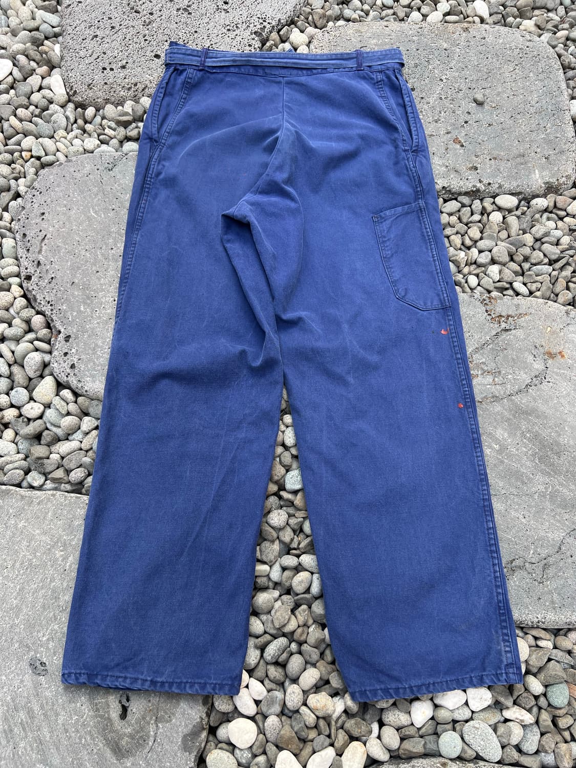 (34인치) OLD VINTAGE FADED BLUE 프렌치워크팬츠 상품이미지2