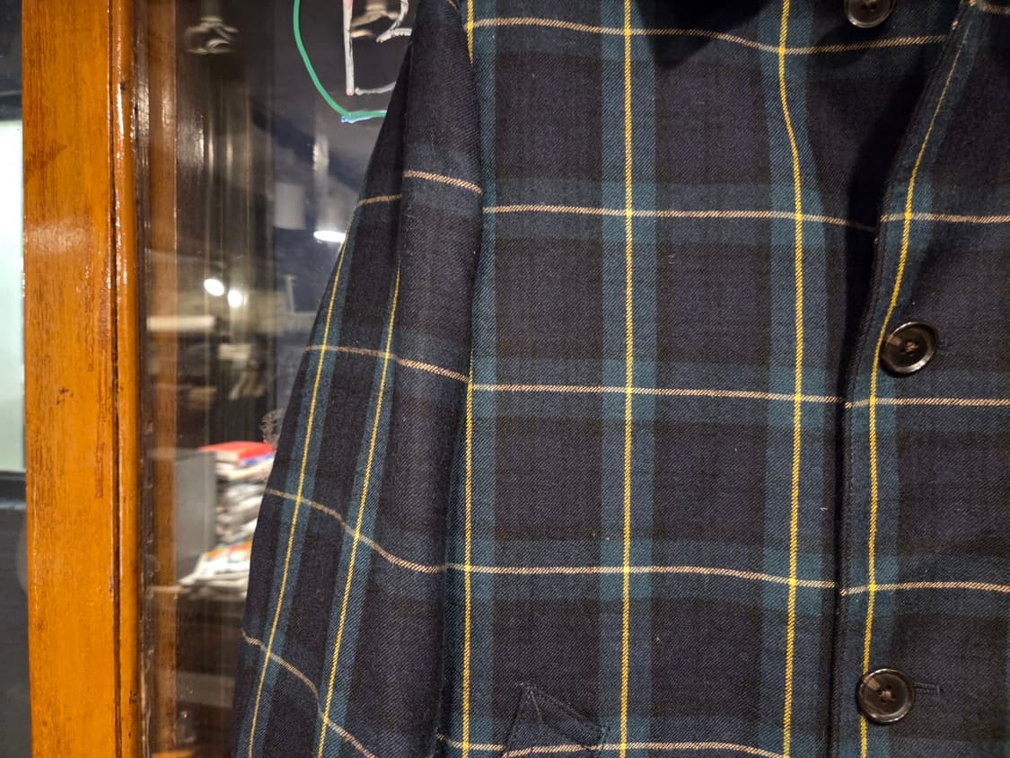 수트컴퍼니 블랙와치 코트 상품이미지4