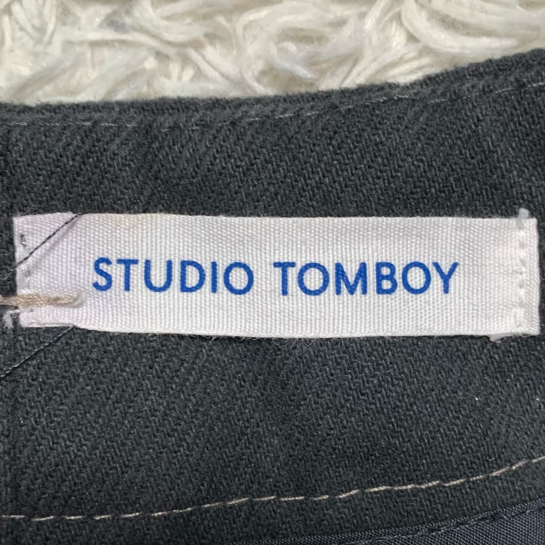 [28] 스튜디오 톰보이 와이드핏 헤비 코튼팬츠 상품이미지6