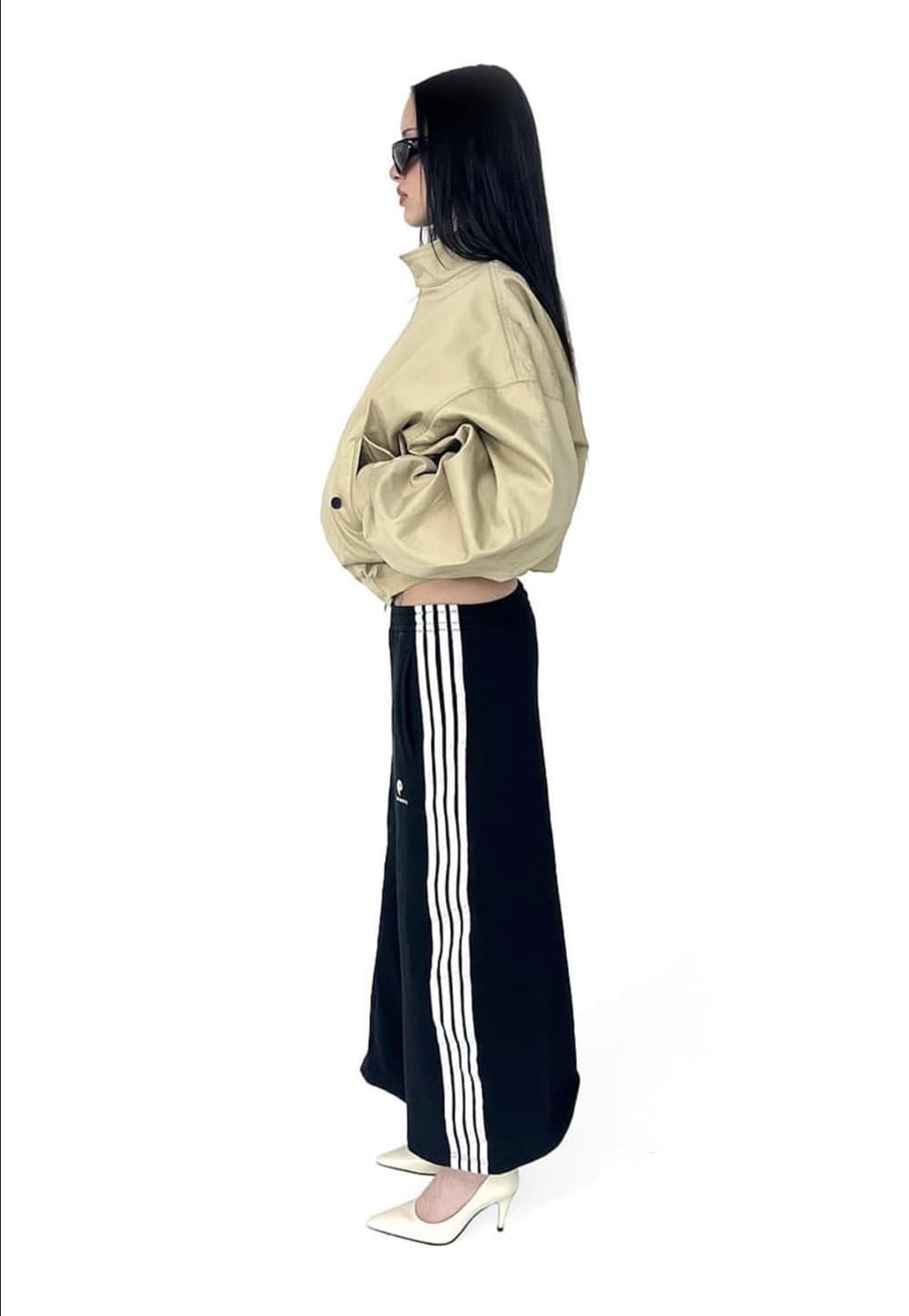 Pioneers 트랙 롱 스커트 상품이미지2