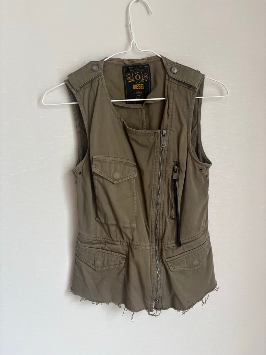 Diesel Military Utility Pleated Dress  상품이미지3