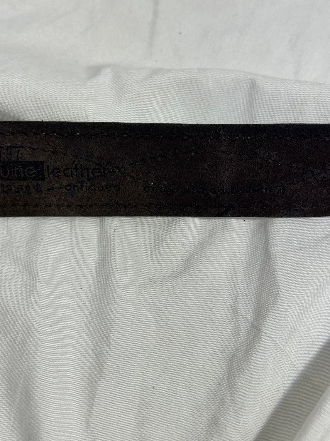 리바이스 핸드 피니시드 레더 벨트 웨스턴 상품이미지5