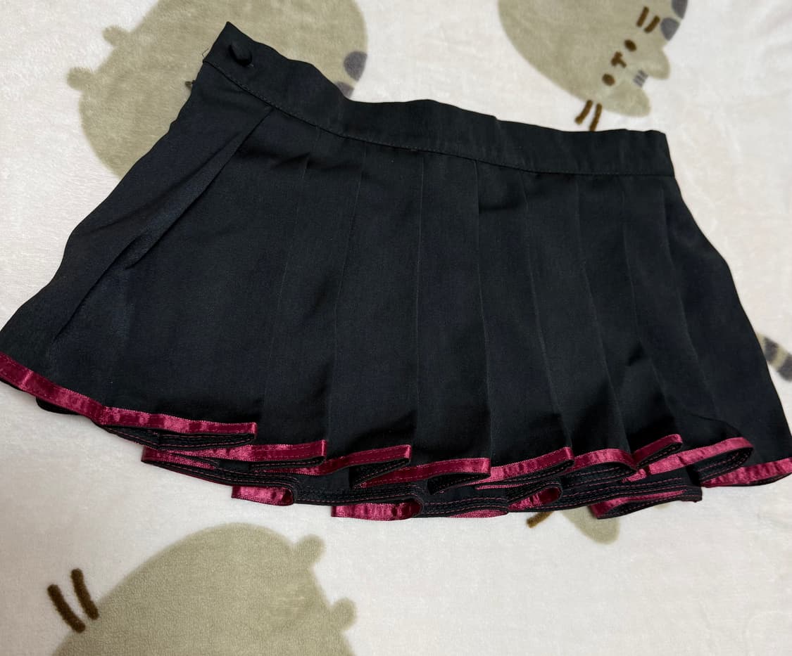 마이크로 플리츠 스커트+벨트 상품이미지2