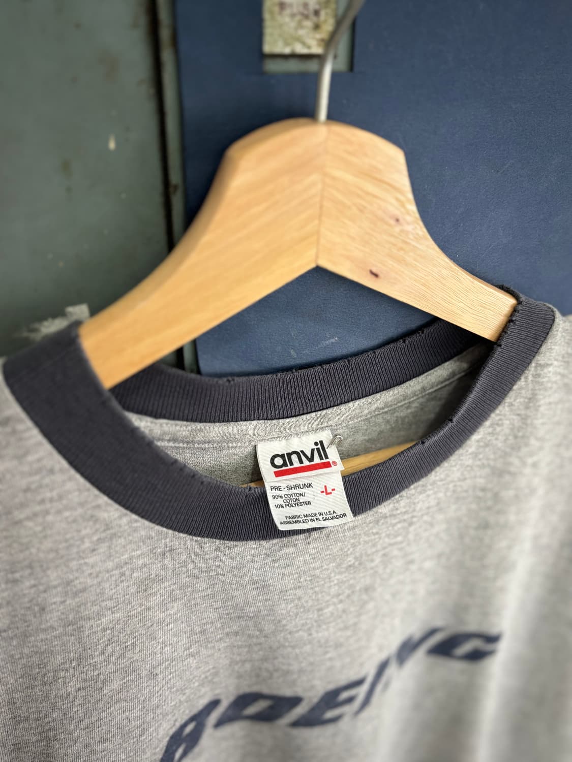 90s00s The Boeing Company Ringer Tee 상품이미지3