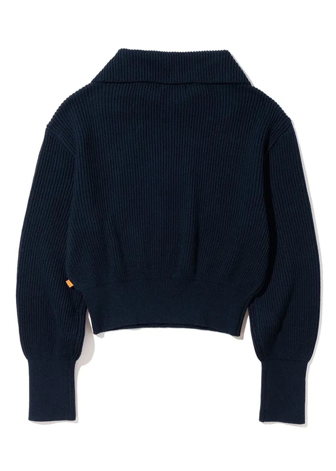 로씨로씨 여성 반집업 니트 네이비  상품이미지2