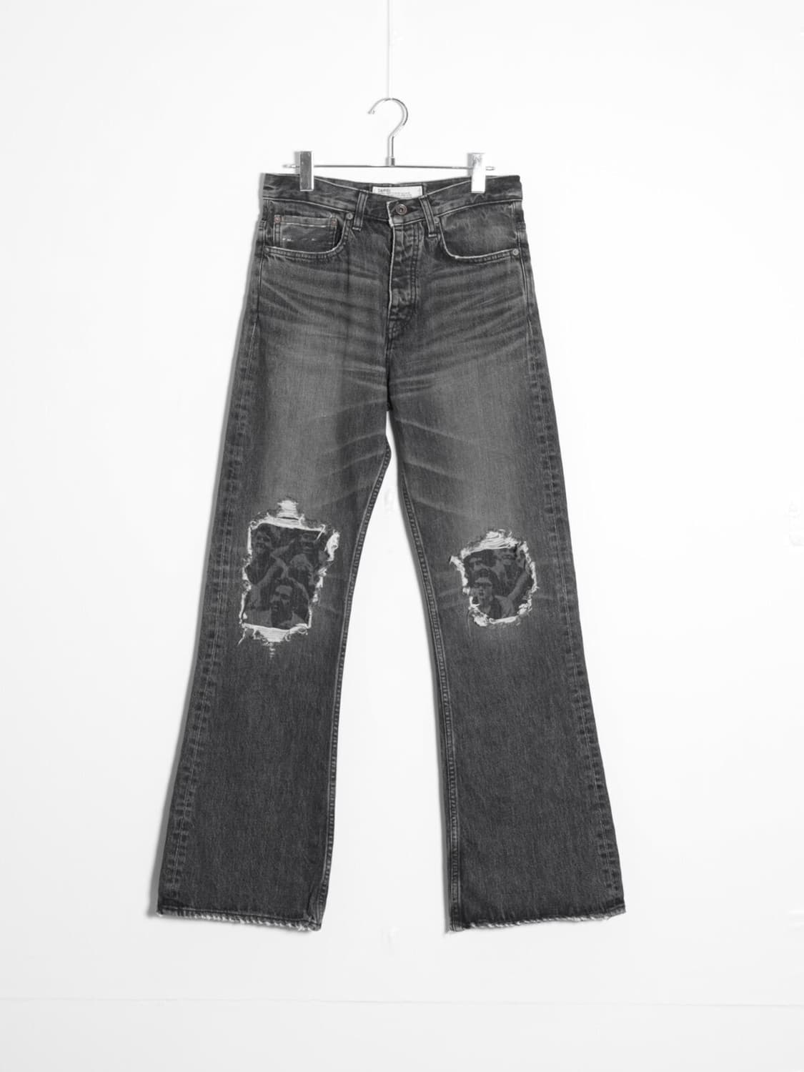 [新品]DAIRIKU Damage Flare Denim Pants D-6 상품이미지2