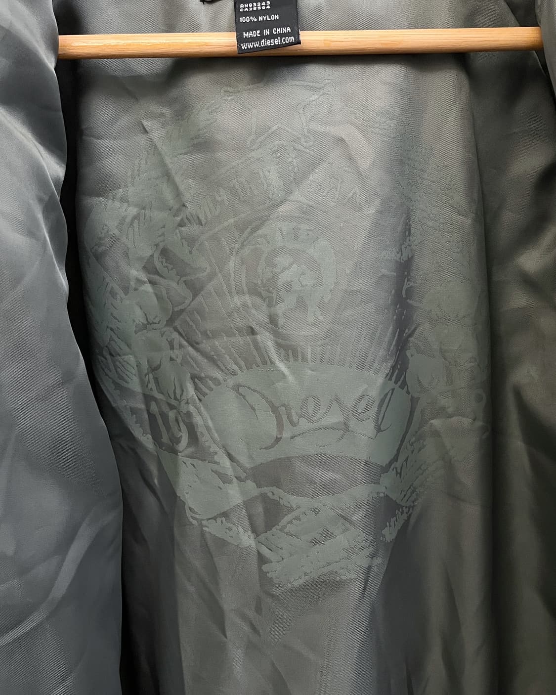 디젤 00s N2B 크롭 퍼 자켓 상품이미지8