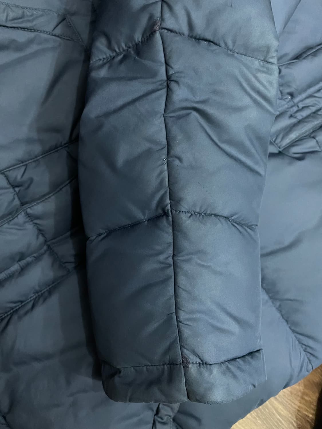 폴로 랄프로렌 다운 패딩 푸퍼 자켓 네이비 상품이미지3