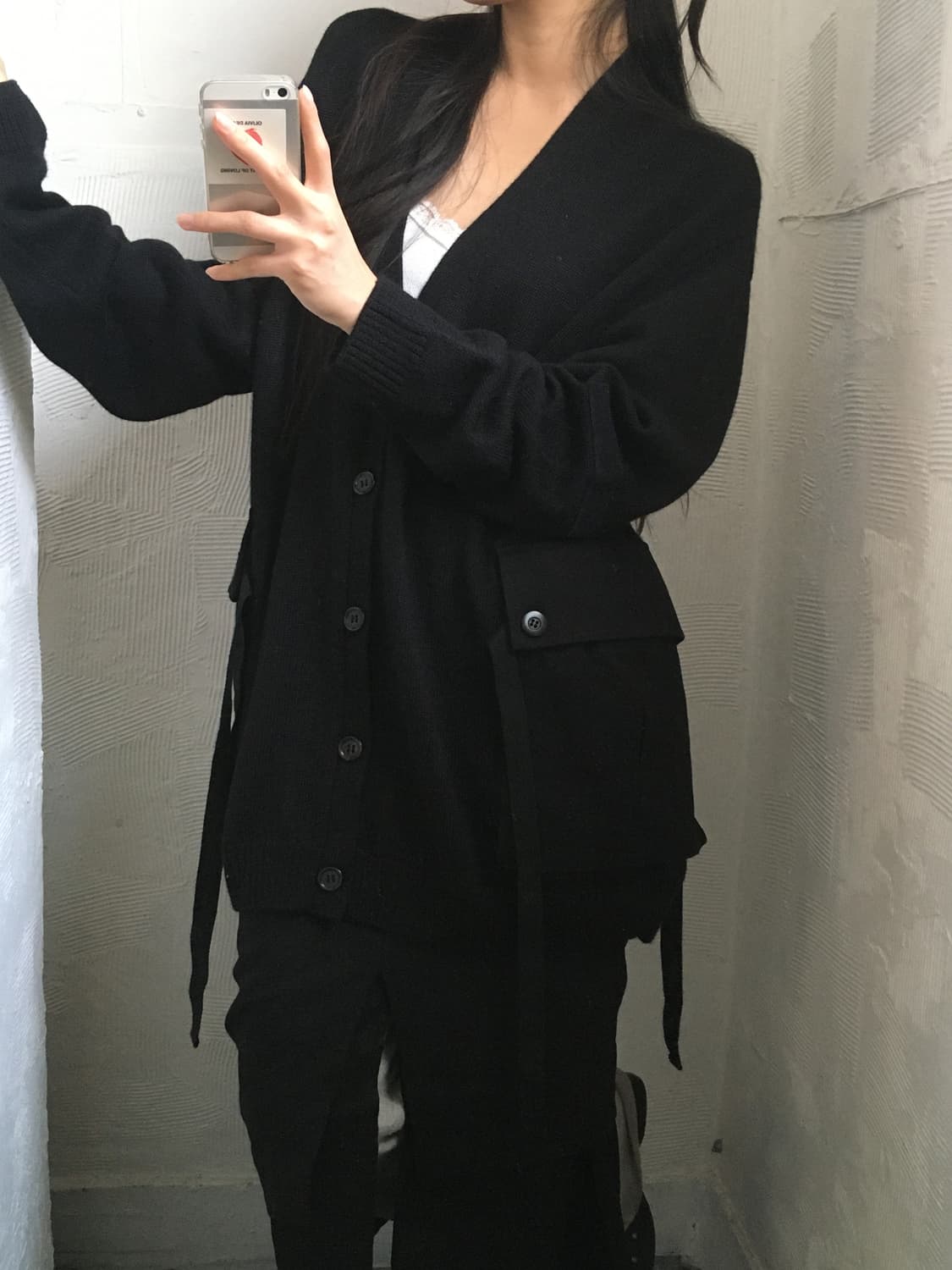 UNDERCOVER 언더커버 오버사이즈 울 니트 가디건 상품이미지3