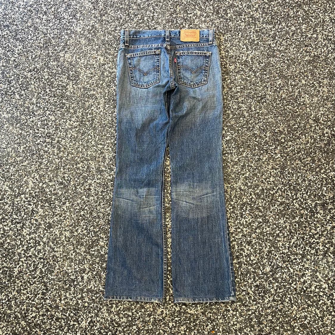 리바이스 518 슈퍼 로우 부츠컷 데님 made in USA (28) 상품이미지3