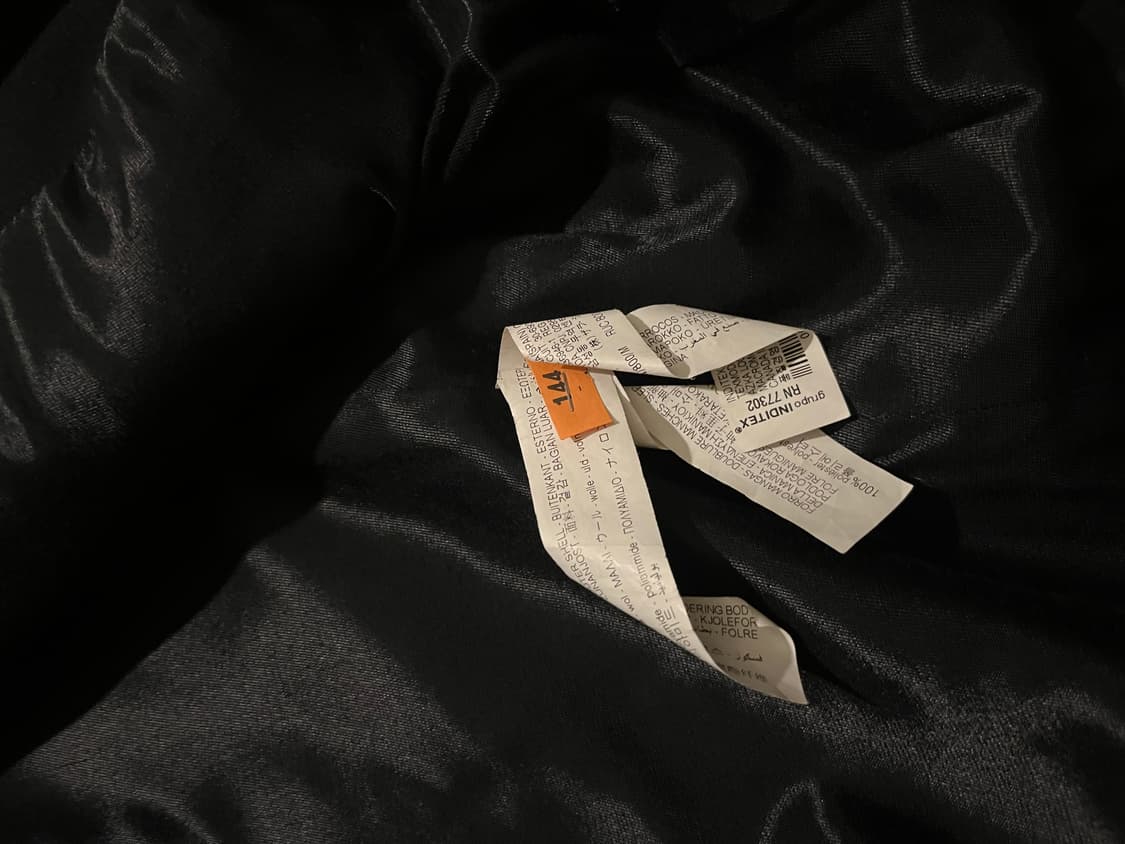Zara collection 18 F/W 피크드 라벨 울 코트 상품이미지5