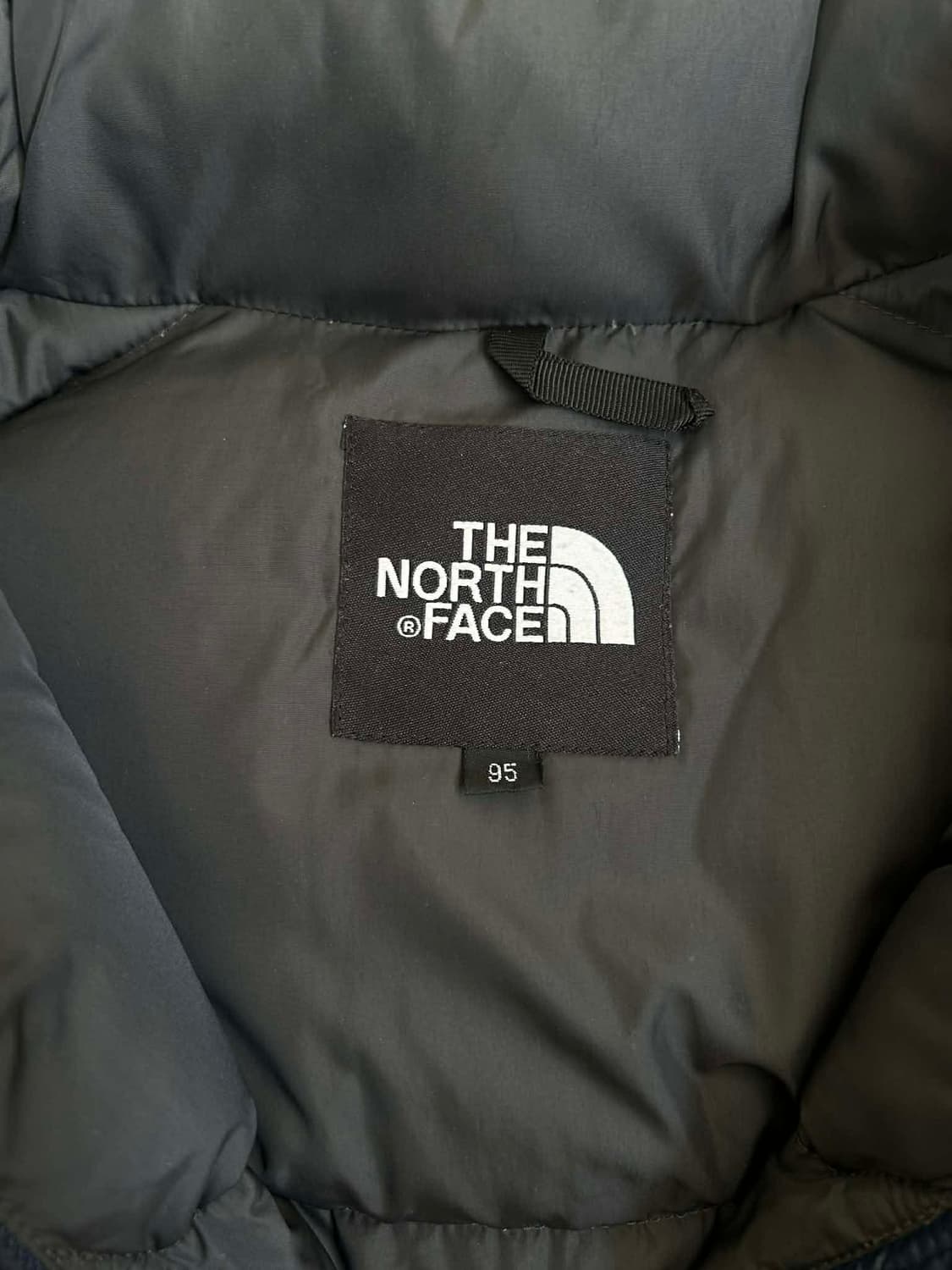 [M] 노스페이스 700눕시 다운 패딩 베스트 네이비 조끼 상품이미지4