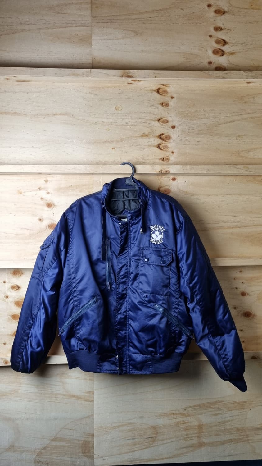 Astro Sportswear 캐나다산 네이비 항공점퍼 L 상품이미지1